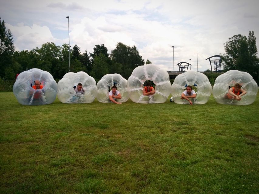 Prague: Bubble Football and Archery Combo Experience - Unique Outdoor Sports