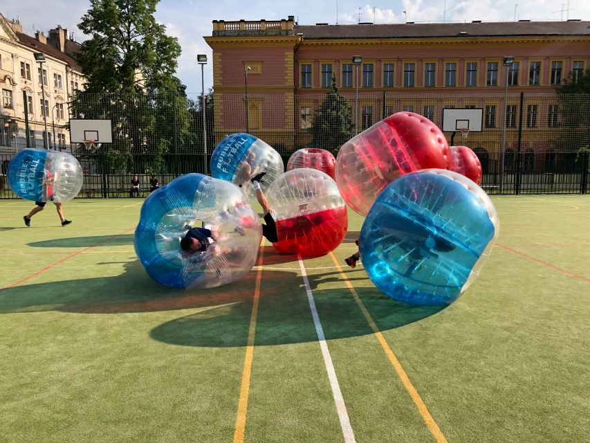 Prague: Bubbles Football in City Centre of Prague - Directions