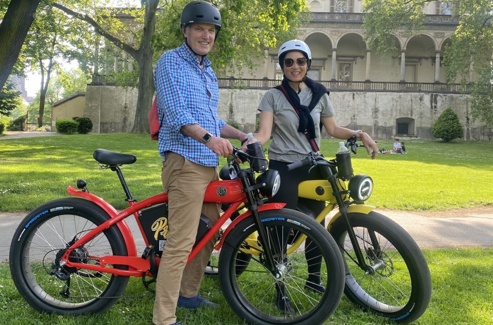 Prague: Grand City Tour on Fat E-Bike Cafe Racer - Tour Description