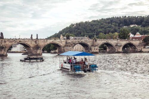 Prague: Private Cycle Boat River Tour With Beer or Prosecco - Location and Directions