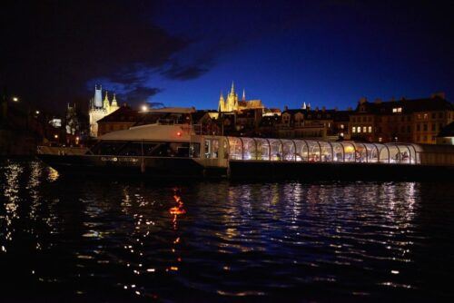 Prague: Sightseeing Dinner Cruise on Open-Top Glass Boat - Directions