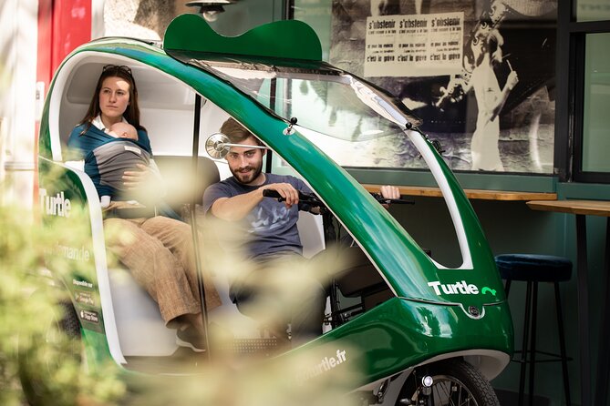 Private City-Tour by Pedicab in Paris : the "Napoléon" - Safety Measures