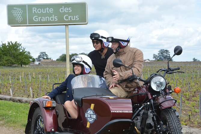Private Guided Sidecar Tour in Burgundy From Meursault - Safety Policies and Guidelines