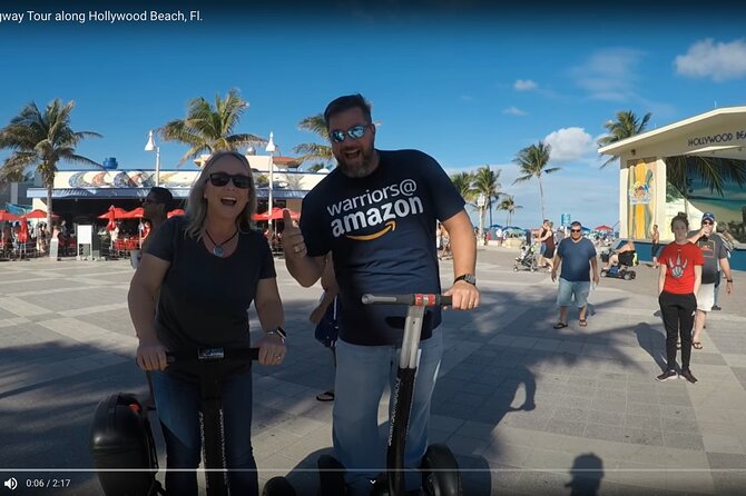Private Segway Tours Along Hollywood Beachs Broadwalk - Cancellation Policy