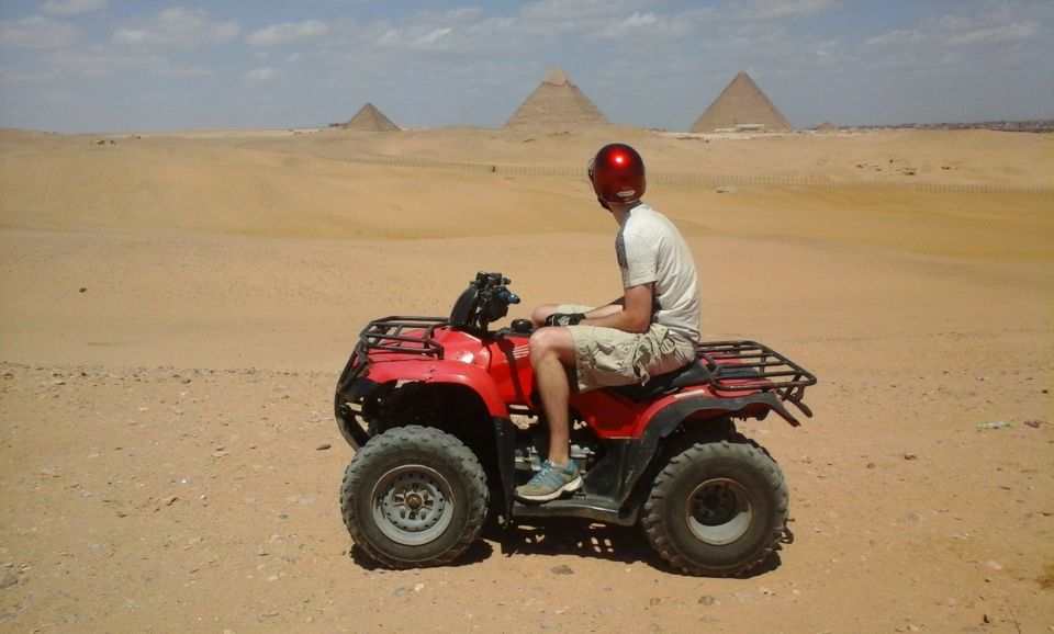 Pyramids of Giza: 1-Hour Quad Bike Desert Safari - Directions