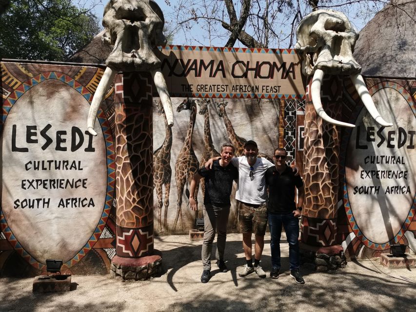 Safari at Lion and Rhino Park / Lesedi Culture Village - Enhanced Tour Experience