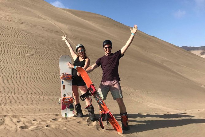 SANDBOARDING EXPERIENCE in Lima ( Includes Boots, Bindings & Helment) - Common questions