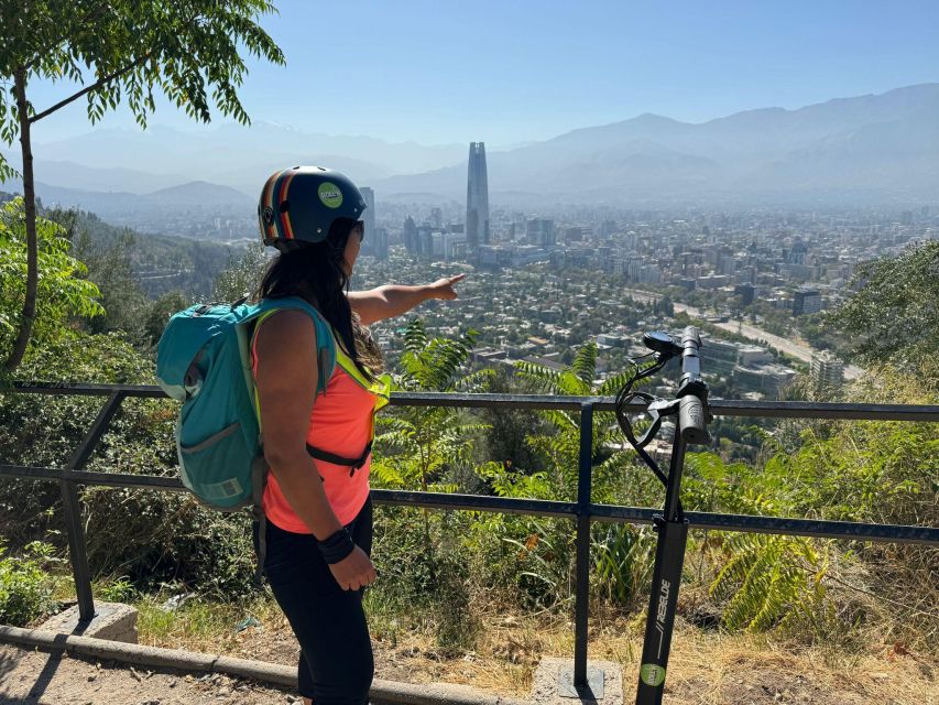 Santiago on an Electric Scooter. City and Nature - Common questions