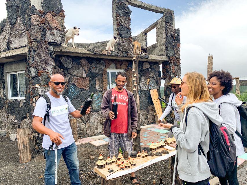 São Filipe: Fogo Volcano With Wine and Cheese Tasting - Pickup and Transportation