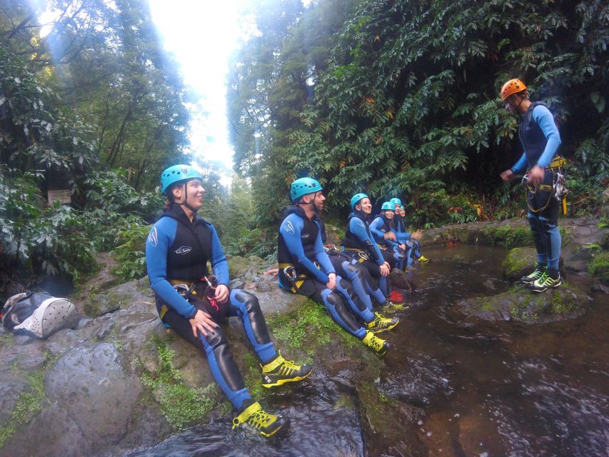 Sao Miguel: Ribeira Dos Caldeiroes Canyoning Experience - Safety Equipment Provided