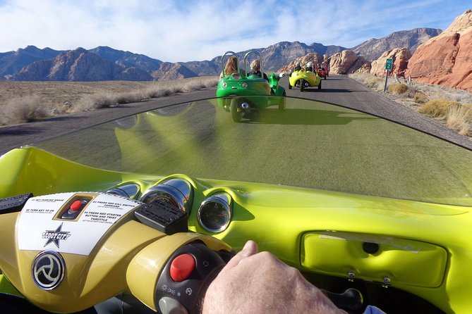 Scooter Car Tour of Red Rock Canyon With Transport From Las Vegas - Common questions