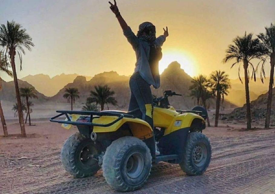 Sharm El Sheikh: Quad Desert Safari and Parasailing Trip - Common questions