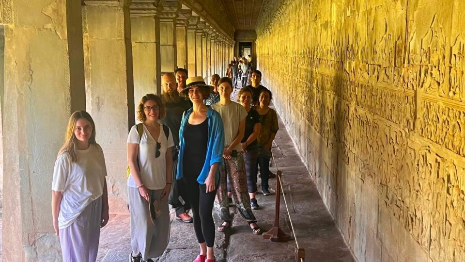 Siem Reap: Angkor Wat and Angkor Thom Day Trip With Guide - Itinerary Overview