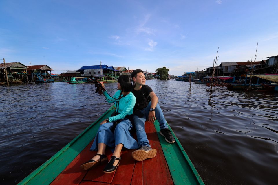 Siem Reap: Tonle Sap Sunset Boat Cruise With Transfers - Free Cancellation Policy