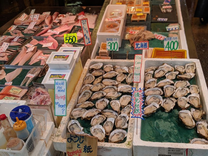 Small Group Tsukiji Fish Market Food Tour - Booking Information