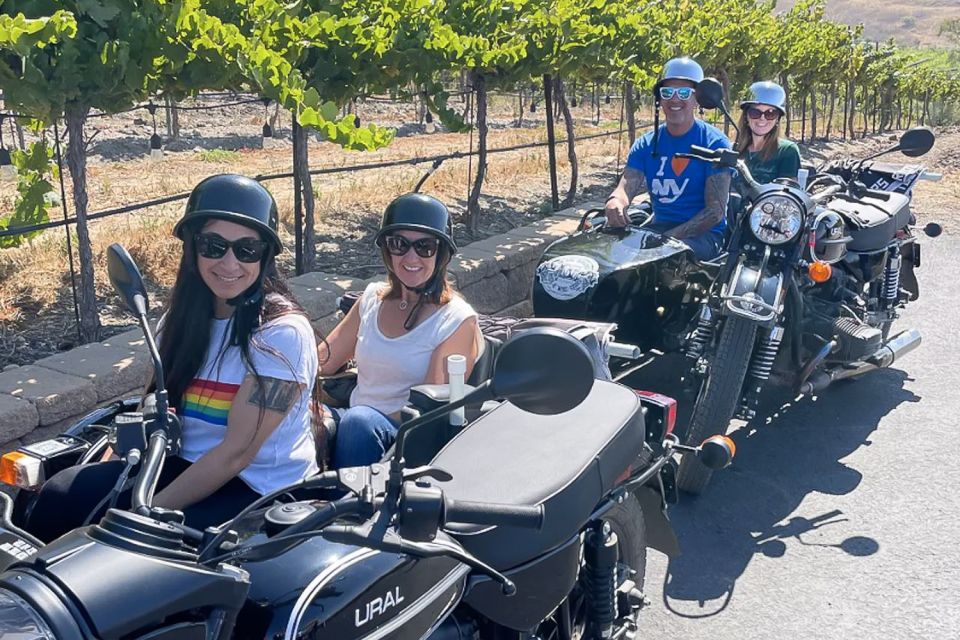 Sonoma: Private Tandem Sidecar Winery Tour - Tour Duration