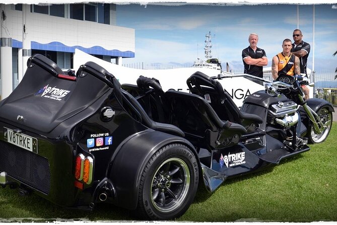 TAURANGA SHORE EXCURSION: V8 TRIKE - 1.5 Hour City Sites - Last Words