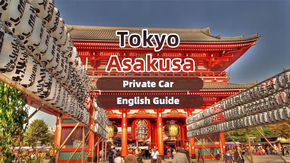 Tokyo: Asakusa Senso-Ji Private Tour With English Guide - Pricing and Availability Information