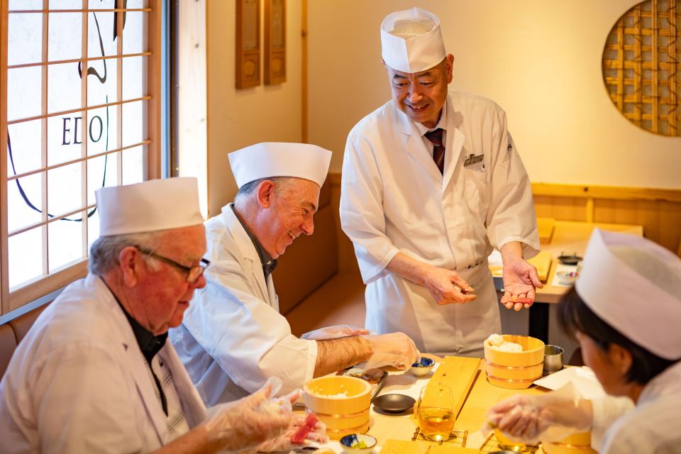 Tokyo Professional Sushi Chef Experience - Duration