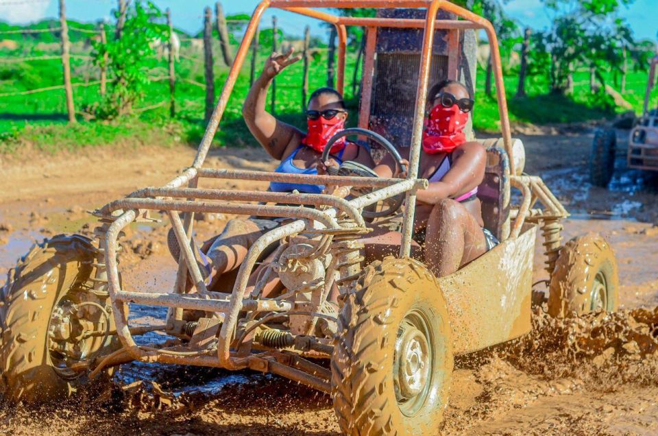 Tour Buggy Double From Punta Cana 45/Macao Beach/Cenote - Highlights