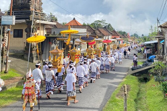 Ubud: Downhill Cycling With Volcano, Rice Terraces and Meal - Route Highlights