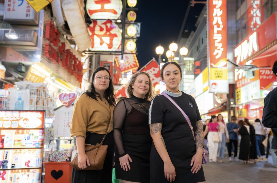 Vibrant Photo Shoot Tour in Osaka - Tour Directions