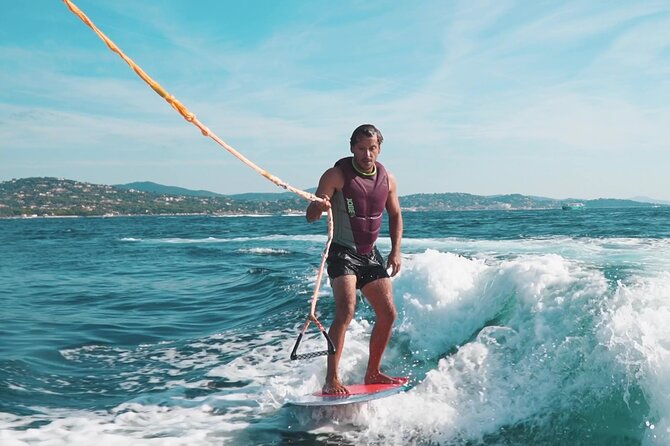 Wakesurfing, Wakeboarding or Inflatable Tows in Bay of St Tropez - Customer Interaction Options