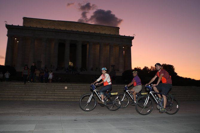 Washington DC Sites at Night Bike Tour - Route Description