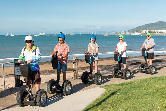 Whitsundays Segway Sunset and Boardwalk Tour With Dinner - Common questions