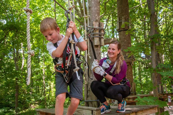 Ziplining and Climbing at The Adventure Park at Virginia Aquarium - Directions and Weather Considerations