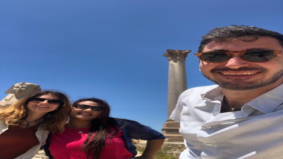 Alexandria: Ancient Highlights Day Tour With Pickup & Lunch - Pickup and Transportation