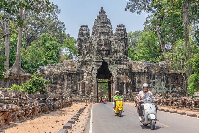 Angkor Adventure Vespa Tour - Inclusive Local Snacks & Lunch - Directions