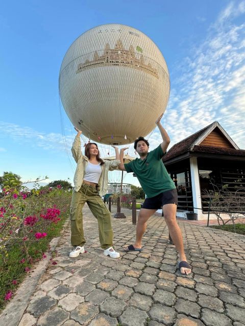 Angkor Balloon Sunrise or Sunset Ride and Pick Up/Drop off - Balloon Flight Details