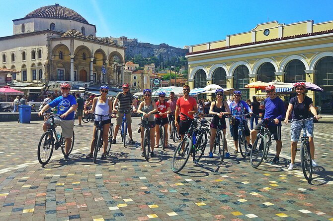 Athens City Scenic Bike Tour With Coffee Break and Guide - Quick Coffee Stop and Safety Measures