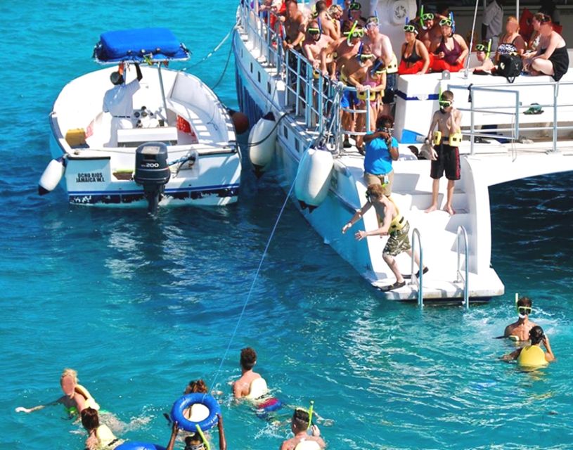 ATV, Dunn's River Falls & Catamaran Party Cruise &Snorkeling - Snorkeling in the Warm Caribbean Sea