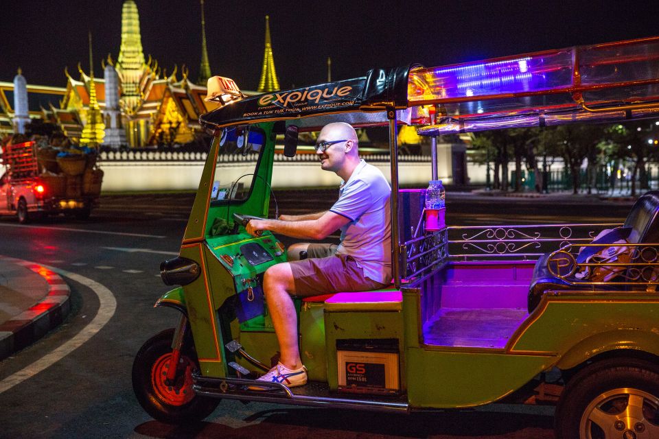 Bangkok: Markets, Temples and Food Night Tour by Tuk Tuk - Common questions