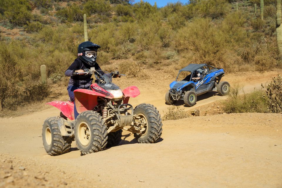 Black Canyon City: Ride and Shoot Combo With ATV or UTV - Booking and Reservation