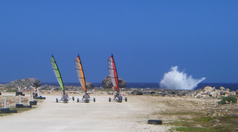 Blokart Landsailing on the Shores of the Caribbean Bonaire - Common questions