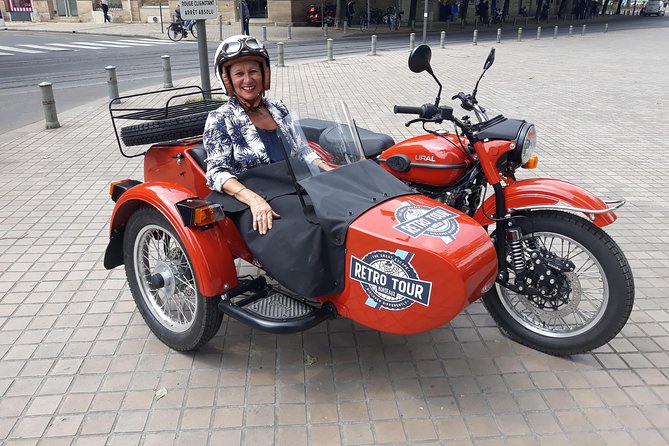 Bordeaux Sightseeing Private Sidecar Guided Tour - Common questions