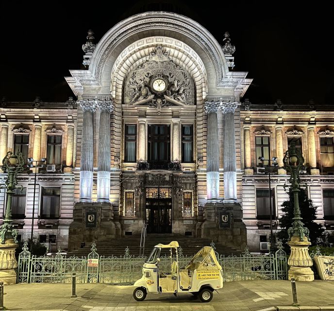 Bucharest: Tuk Tuk Private Guided Complete Tour - Rain Policy and Customer Ratings