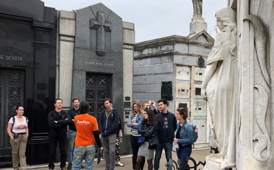 Buenos Aires: La Recoleta Cemetery Guided Tour in English - Recommendations