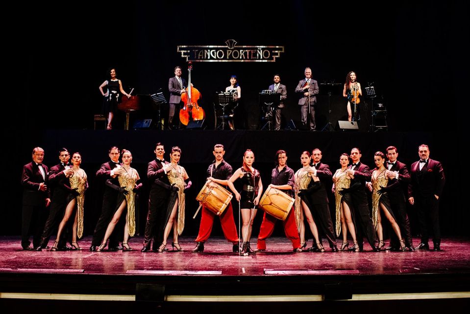 Buenos Aires Tango Porteño Show With Optional Dinner - Live Performances Overview