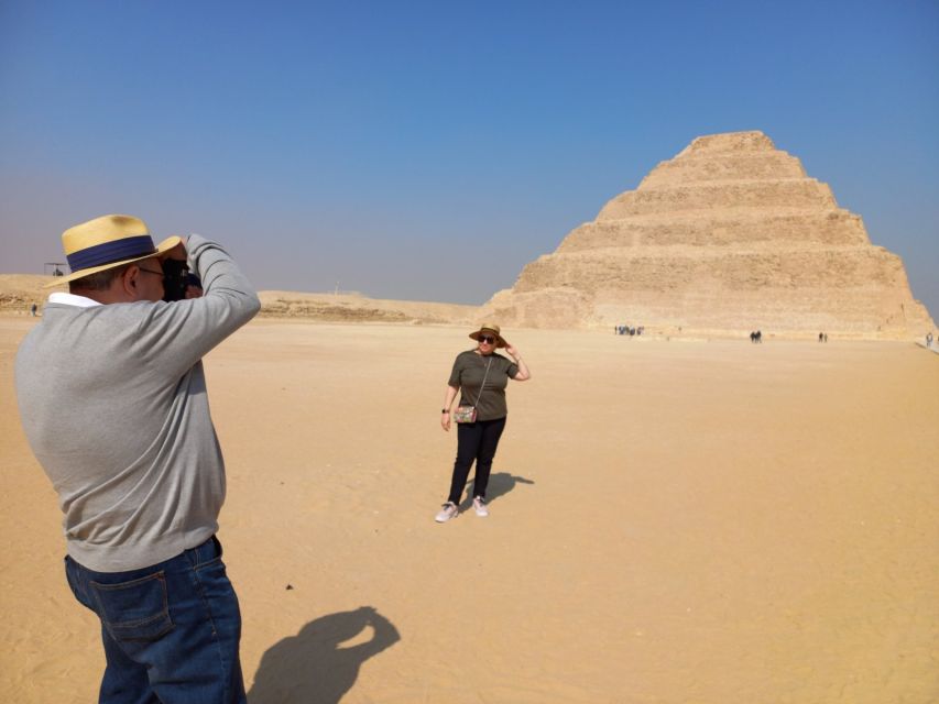 Cairo, Giza: Sakkara Dahshur Pyramids & Memphis Private Tour - Common questions
