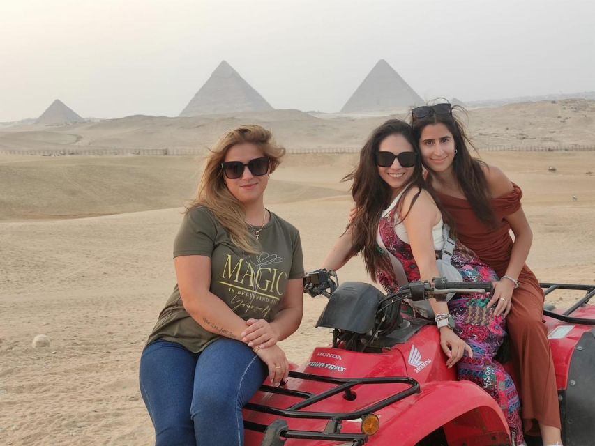 Cairo: Sunset Pyramids Quad Biking Adventure - Logistics Overview