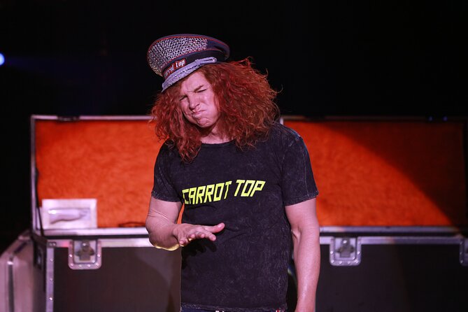 Carrot Top at the Luxor Hotel and Casino - Transportation Options