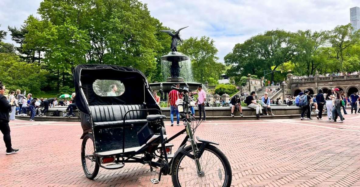 Central Park Movies & TV Shows Tours With Pedicab - Starting Times