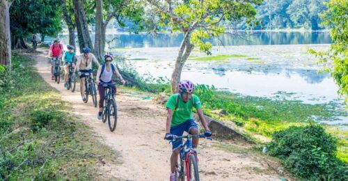 Cycle the Angkor Backroads Inclusive Lunch at Local House - Common questions