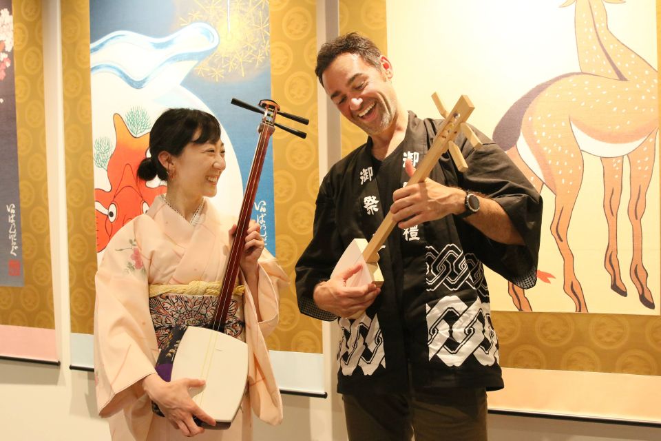 【Tokyo Shami】Let's Make a Mini Shamisen and Play It! - Tips for Enjoying the Experience