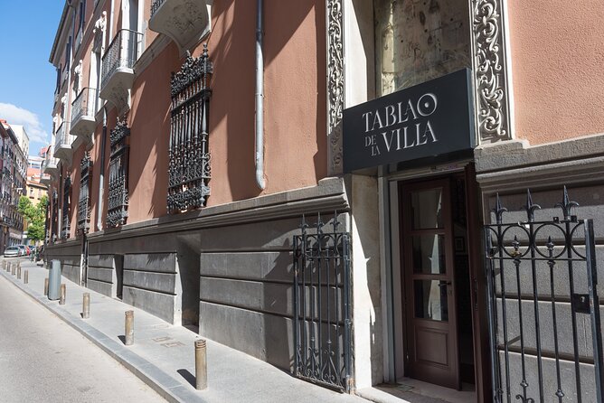 Flamenco Show at the Tablao De La Villa Madrid - Dining Options and Menus