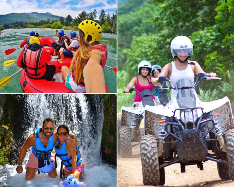From Antalya/Alanya/City of Side: Quad Safari & Rafting Tour - Payment and Cancellation Information